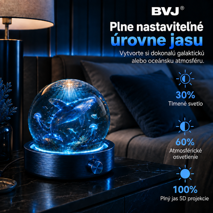 BVJ® 2026 PRO MAX 5D 📺– inteligentný projektor so 100+ scénami, ovládaním cez Bluetooth a zvukovými efektmi