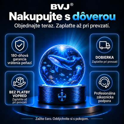BVJ® 2026 PRO MAX 5D 📺– inteligentný projektor so 100+ scénami, ovládaním cez Bluetooth a zvukovými efektmi