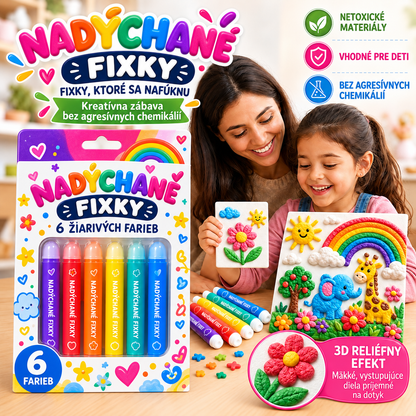 BILLHOL®  ✏️3D reliéfne pero 🧊– Premeňte obyčajné kresby na farebné 3D diela