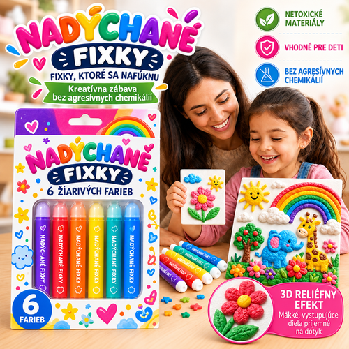 BILLHOL®  ✏️3D reliéfne pero 🧊– Premeňte obyčajné kresby na farebné 3D diela