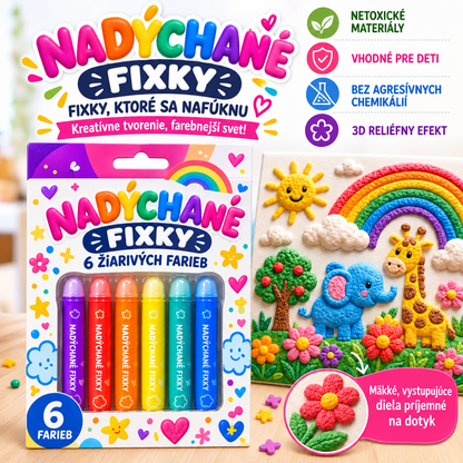 BILLHOL®  ✏️3D reliéfne pero 🧊– Premeňte obyčajné kresby na farebné 3D diela
