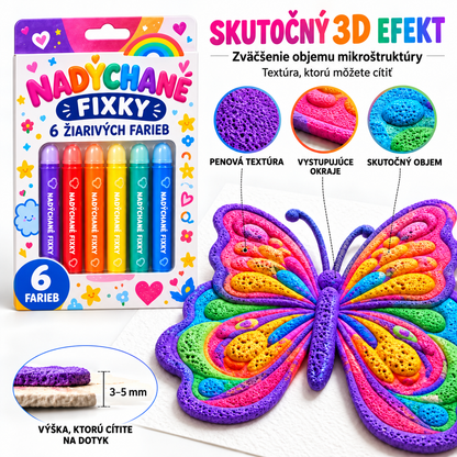 BILLHOL®  ✏️3D reliéfne pero 🧊– Premeňte obyčajné kresby na farebné 3D diela